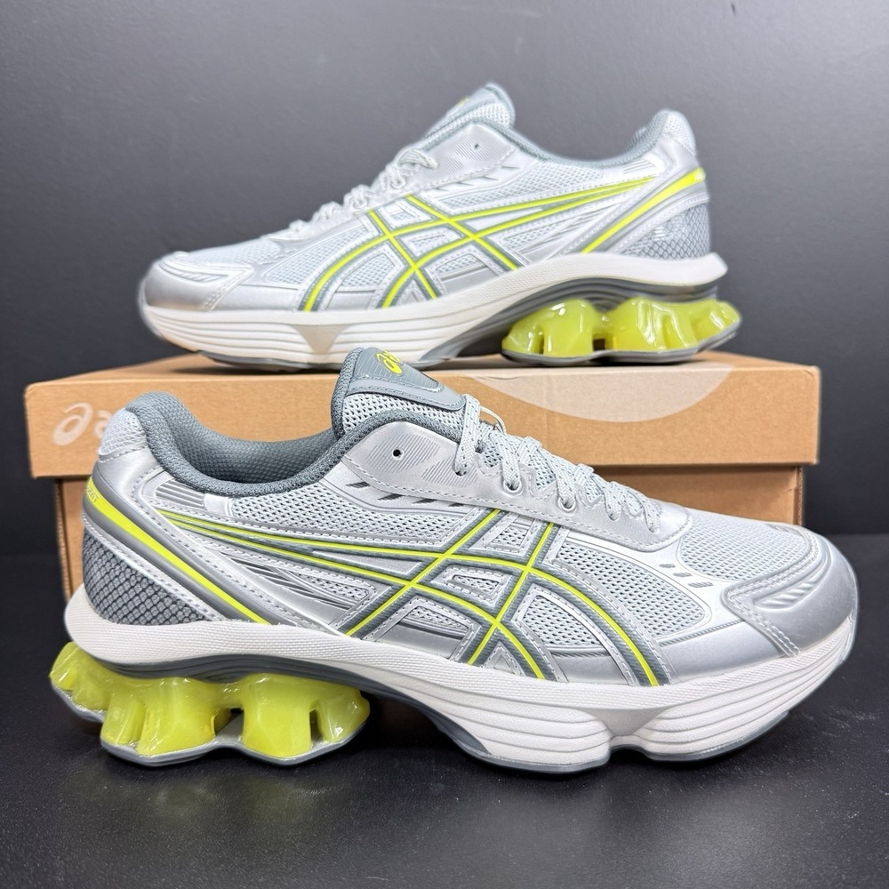 ASICS‎ Gel-Kinetic Fluent Mens 8 Women's 9.5 Grey Gym Running Shoes NIB Sneakers